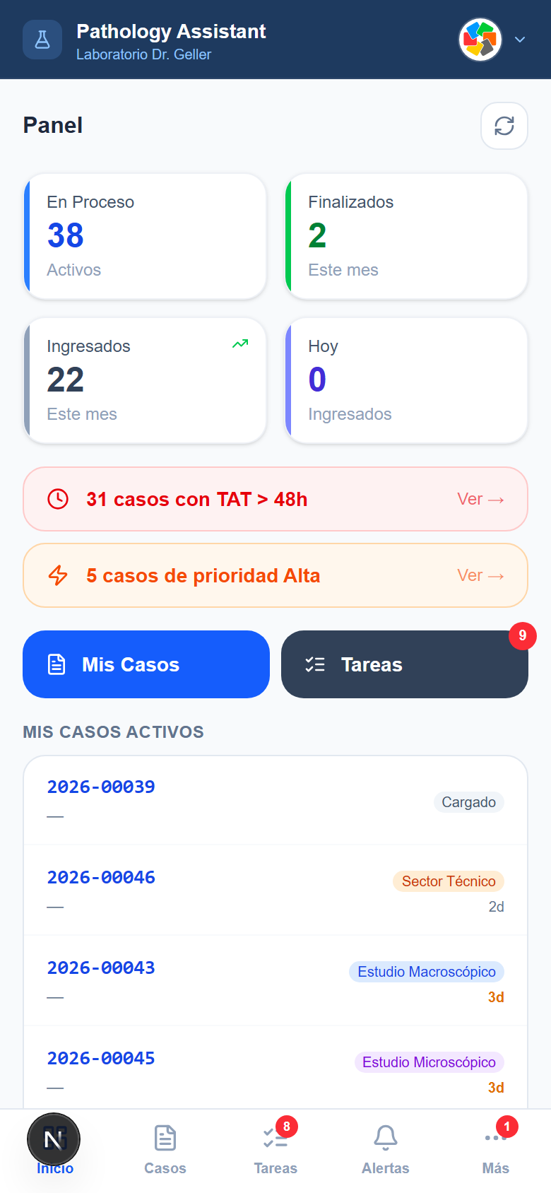 App Móvil — Laboratorio